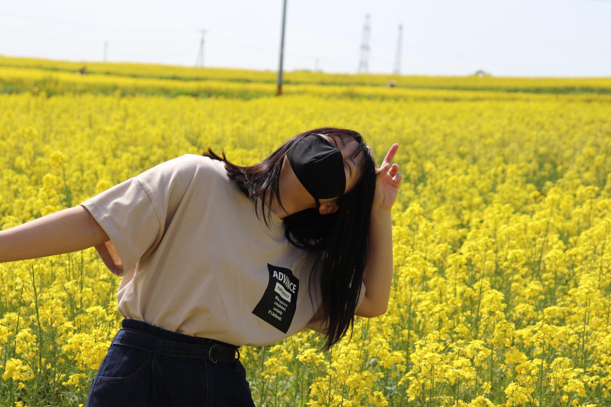 齋藤美利亜「菜の花がくれた元気」