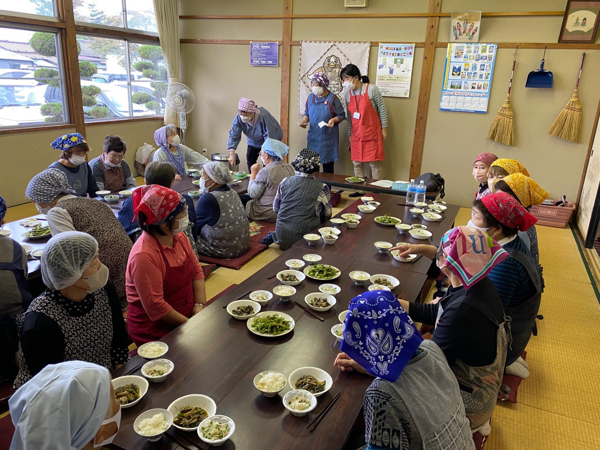 生活習慣病対策減塩調理実習