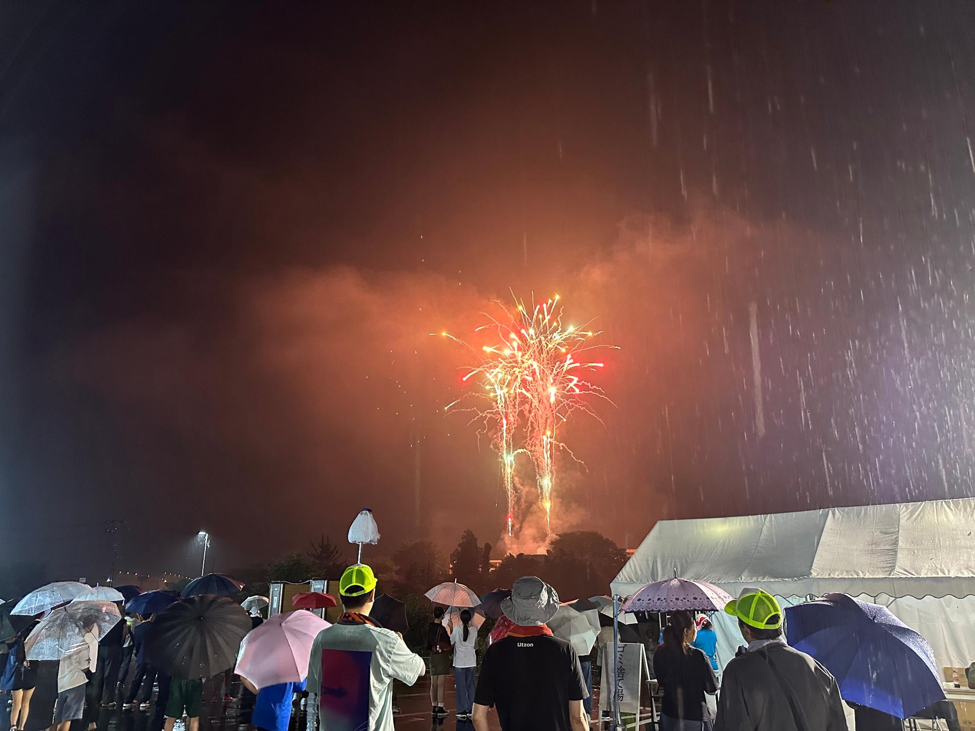 2025年の打ち上げ花火