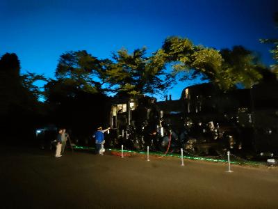令和7年8月15日 夏夜の星まつり（城山SLライトアップ）