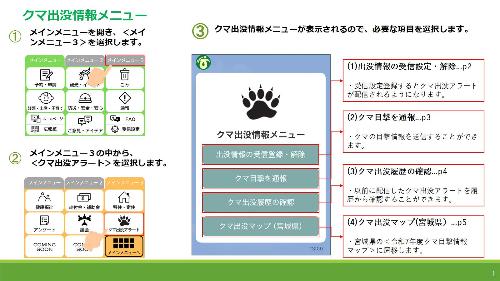 LINEクマ出没情報について1