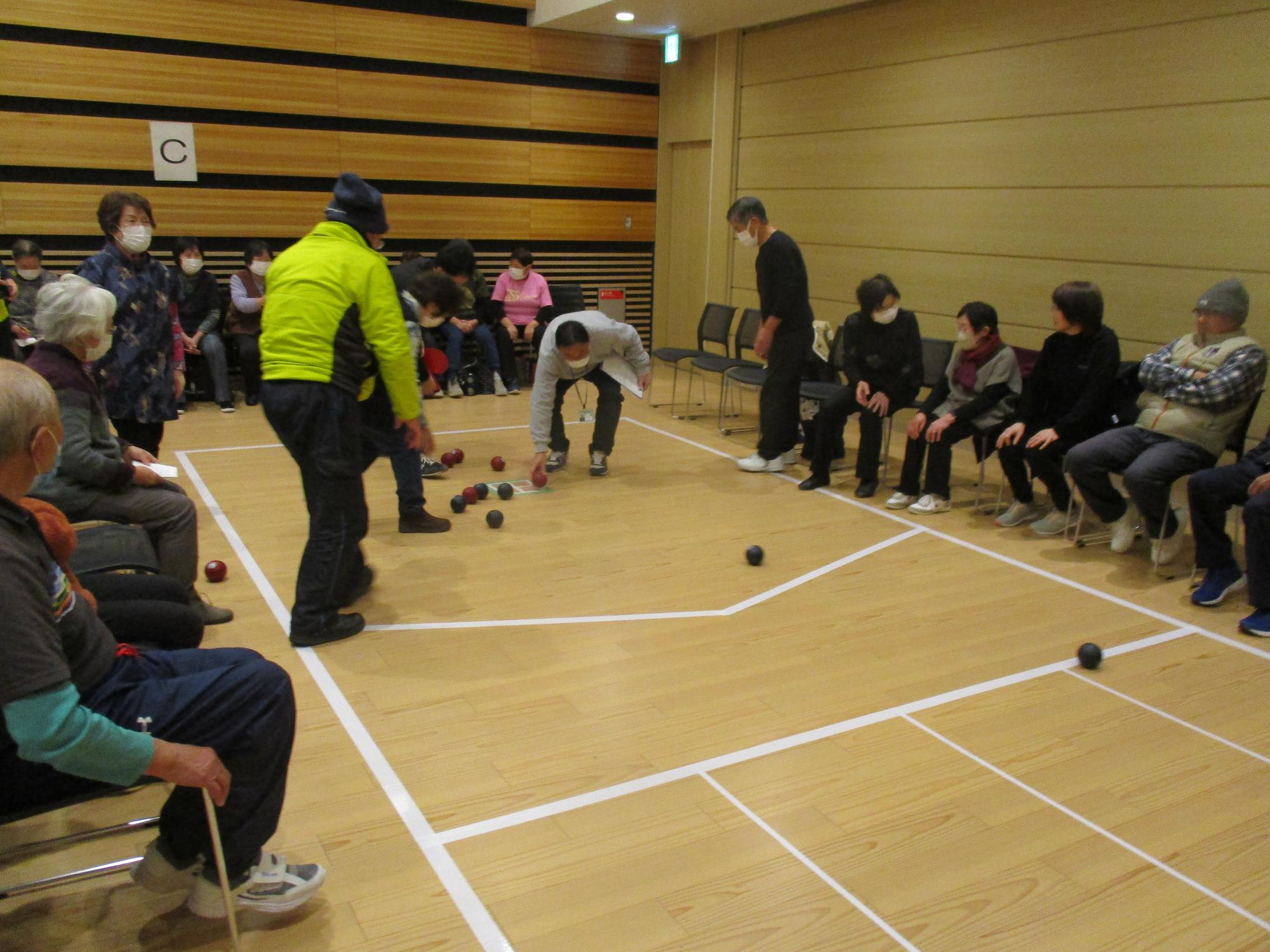 大崎健康福祉友の会第2回ボッチャ交流大会の写真2