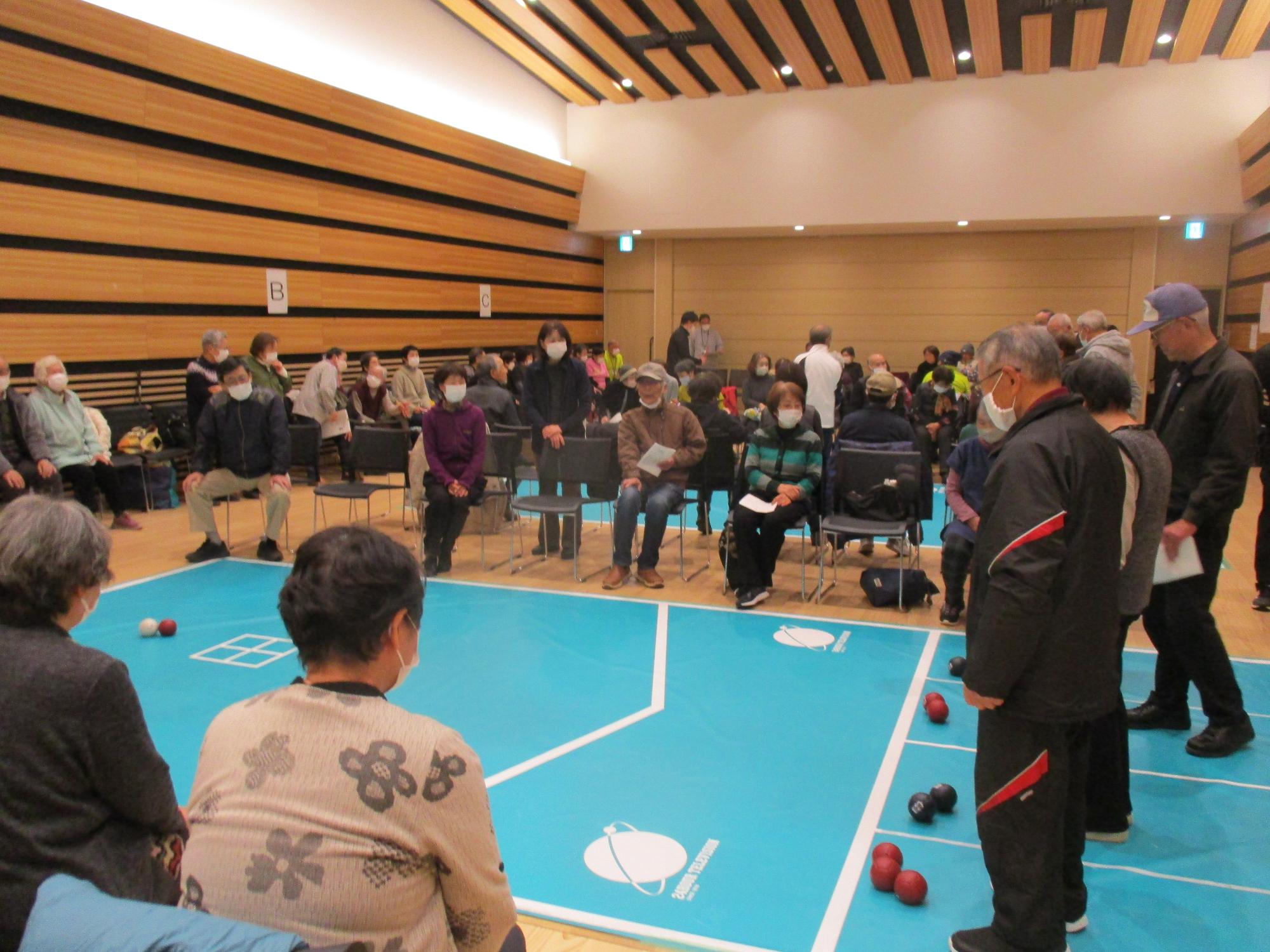 大崎健康福祉友の会第2回ボッチャ交流大会の写真3